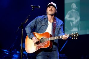 Morgan Wallen Appears to Flip Off Charley Crockett Shirt During Show