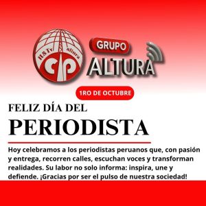 ¡Feliz Día del Reportero! 
En Grupo de Comunicaciones Altura celebramos a quien…