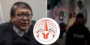 #lima |. PRECISO MOMENTO EN QUE EL GOBERNADOR DEL CALLAO HUYE DE LA CLINICA PARA…