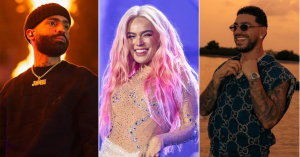 ¡Con todo! Karol G, Ryan Castro y Arcángel armaron una rumba callejera y sorprendieron a todo Medellín