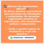 #ConvocatoriaLaboral Aprovecha la capacitacion y aprende con nosotros desde Cero…